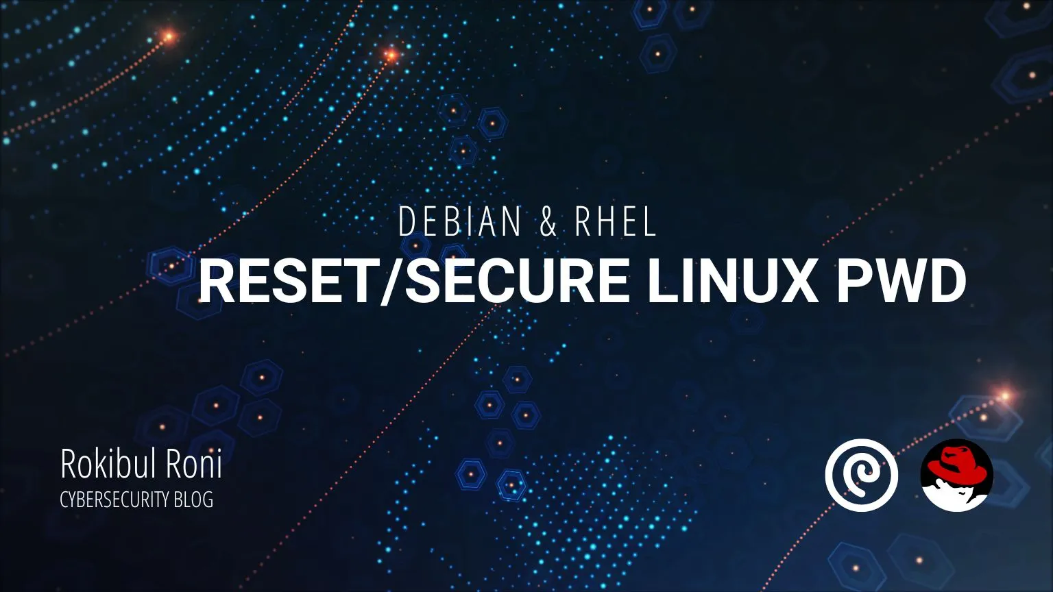 Reset Debian and Redhat Based Destro Passwords from GRUB Boot Loader