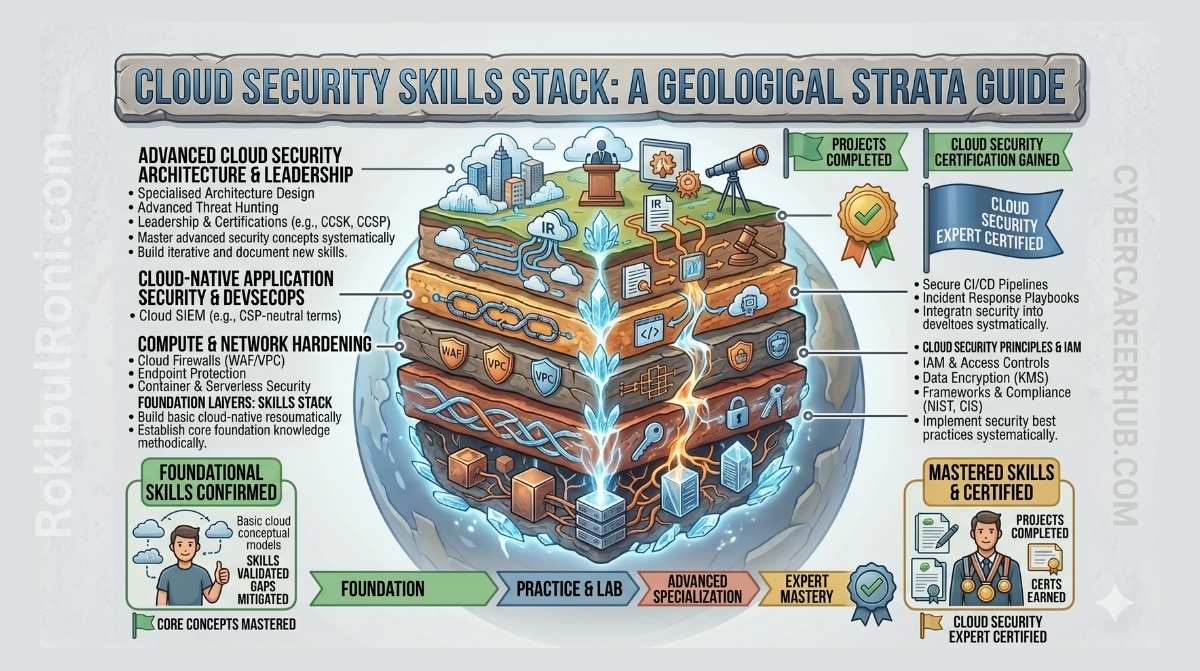Cloud security skills stack